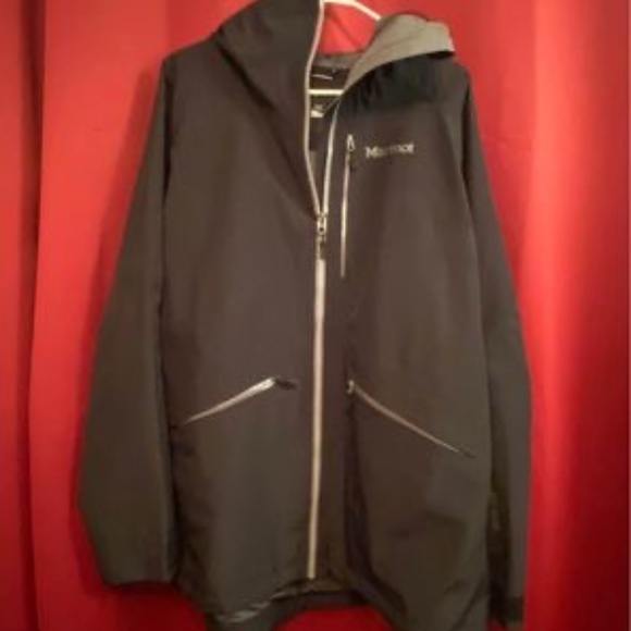 Black marmot women’s ski and snowboard jacket shell XL - Picture 1 of 6